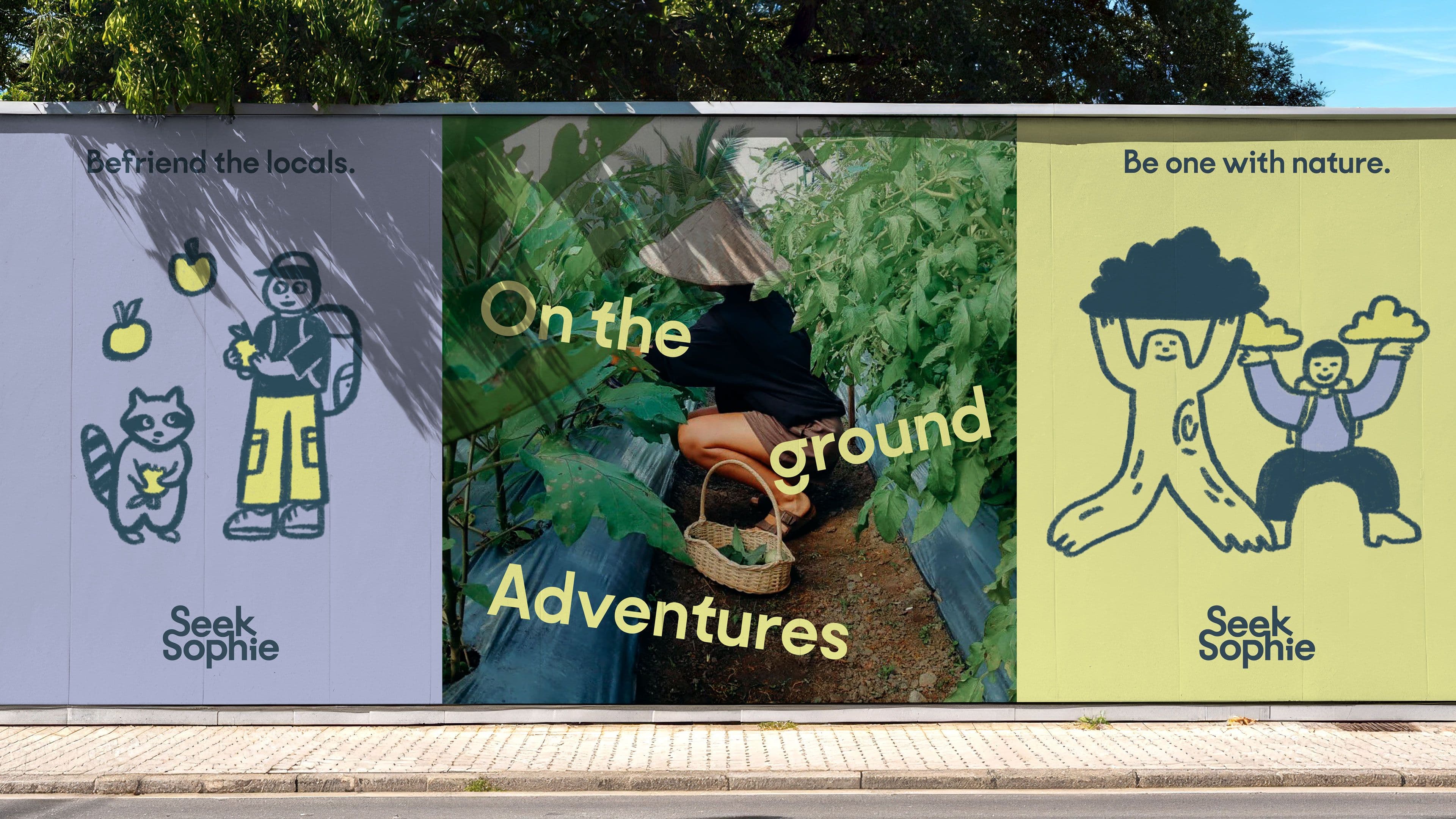 Seek Sophie identity cues clarifying the proposition for an experiences platform.